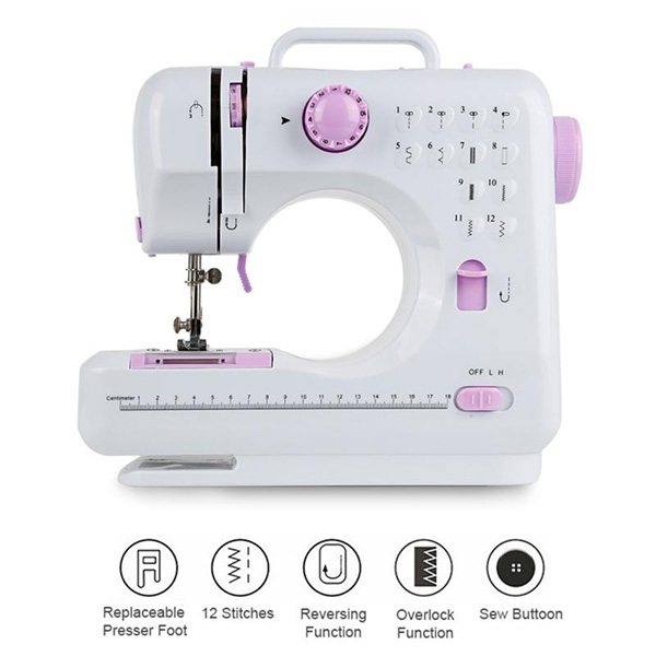 This sewing machine is perfect machine for beginners and advanced user. With this user-friendly, feature-rich machine, it can be sew a variety of projects easily and affordably, perfect for beginners, kids,children, girls, women & sewing enthusiasts to meet your different needs of DIY sewing, and it also great for those with small homes or limited storage.